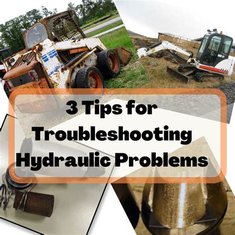 mini excavator loss of power to tracks|excavators hydraulic problems.